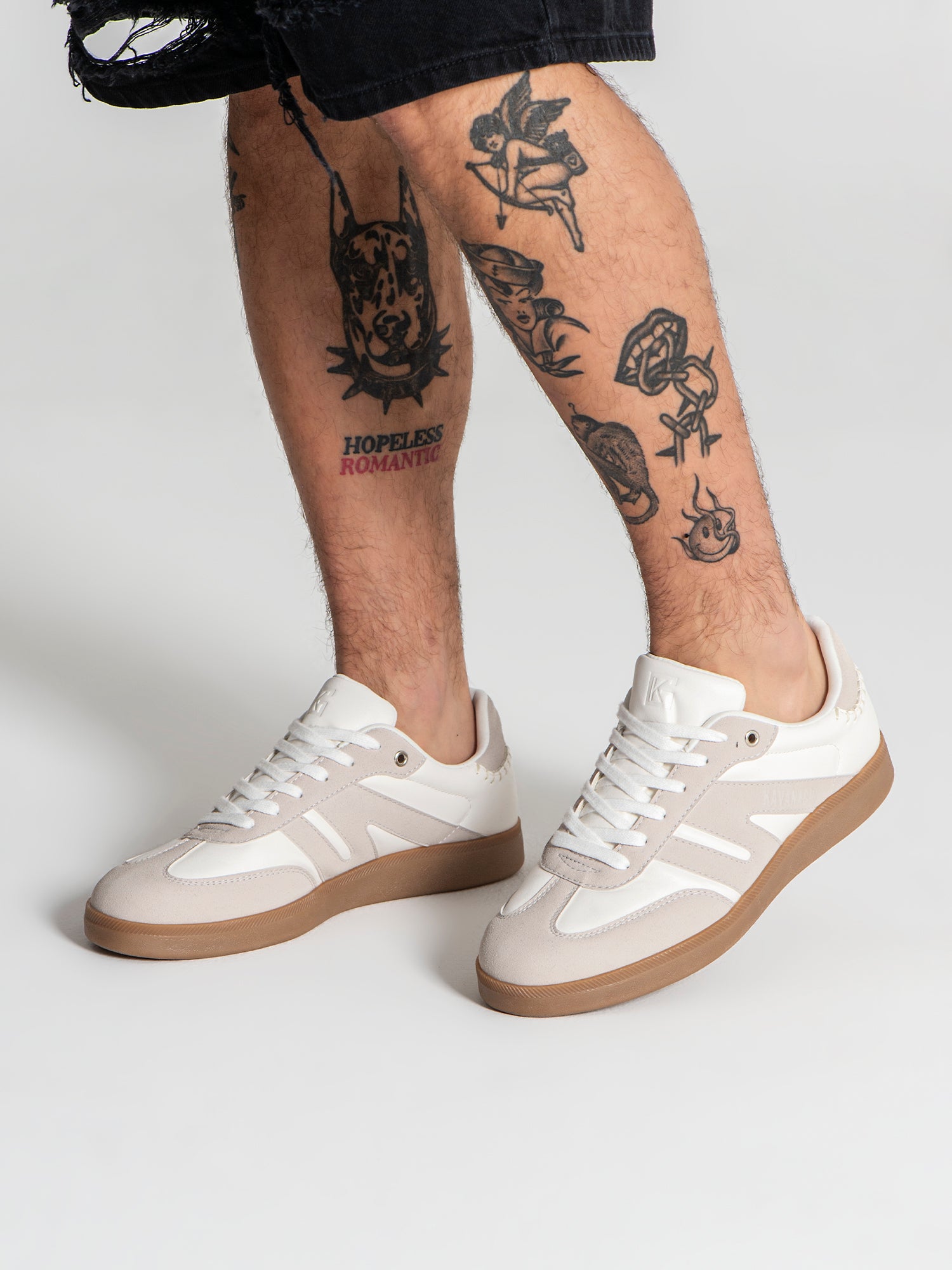 Beige Baller Sneakers