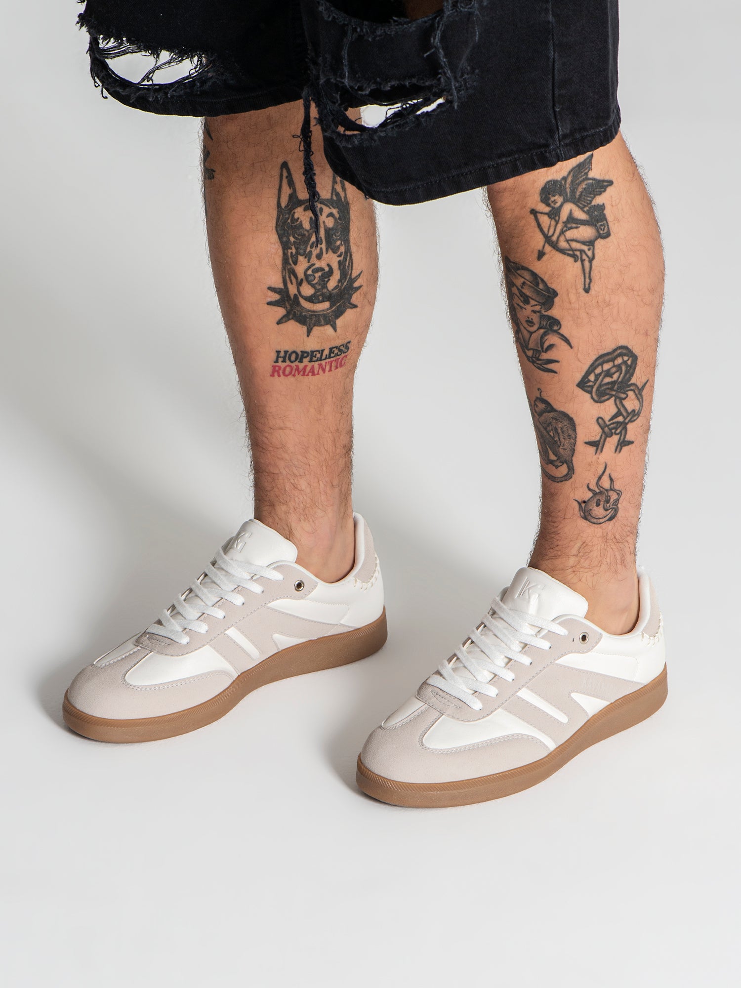 Beige Baller Sneakers