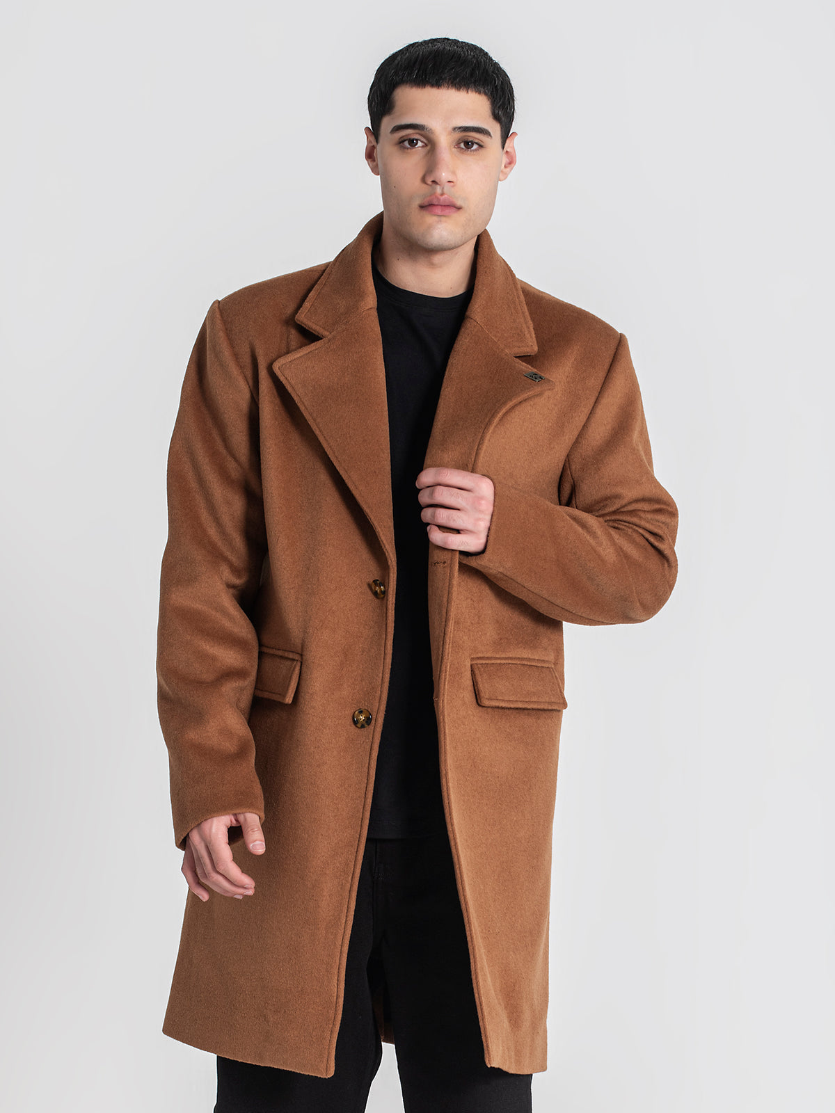 overcoats / Camel Oxford Coat