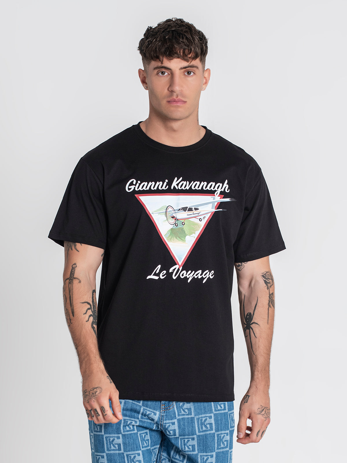 t-shirts / Black Le Voyage Tee