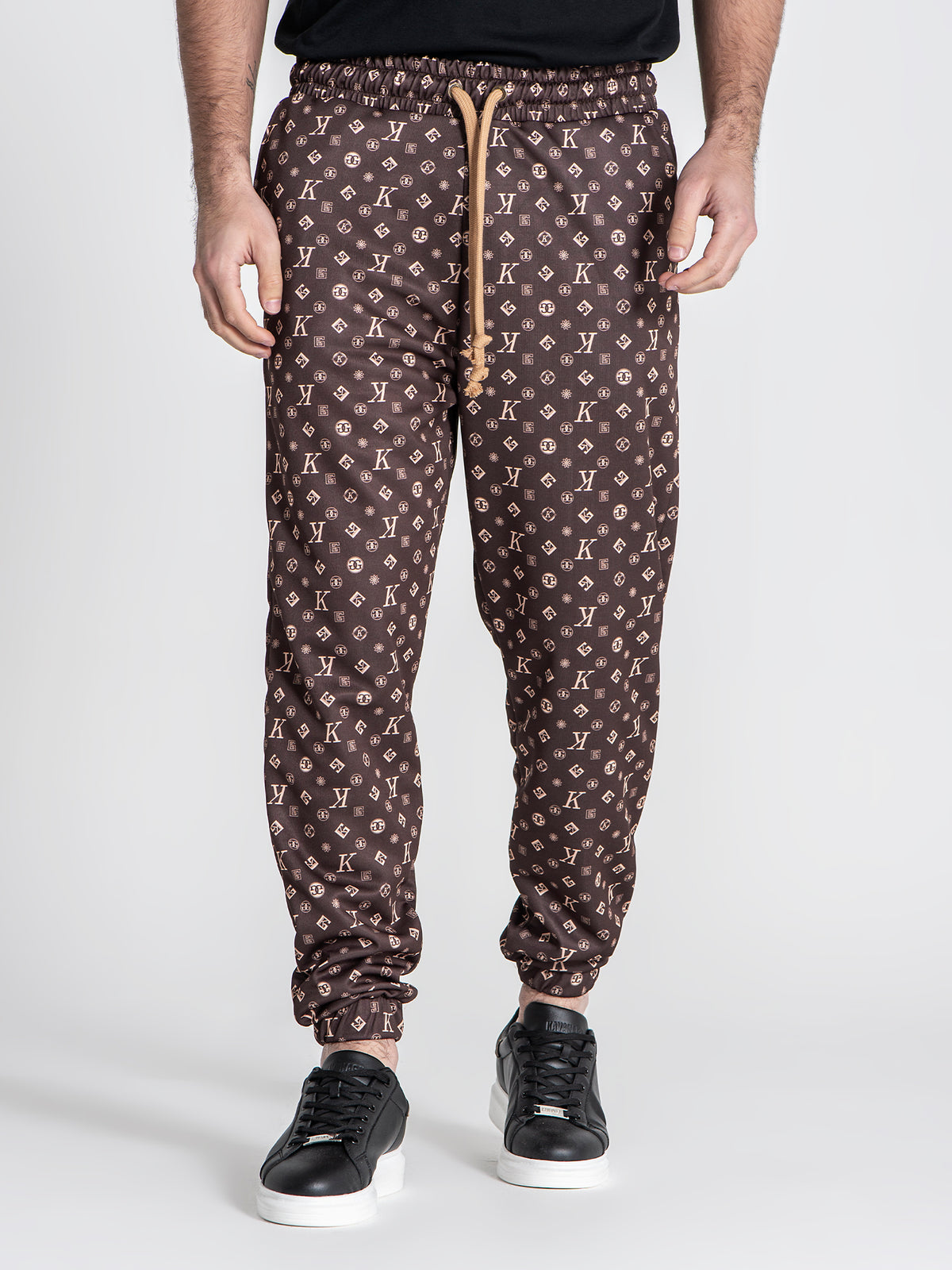 joggers / Brown Logomania Joggers