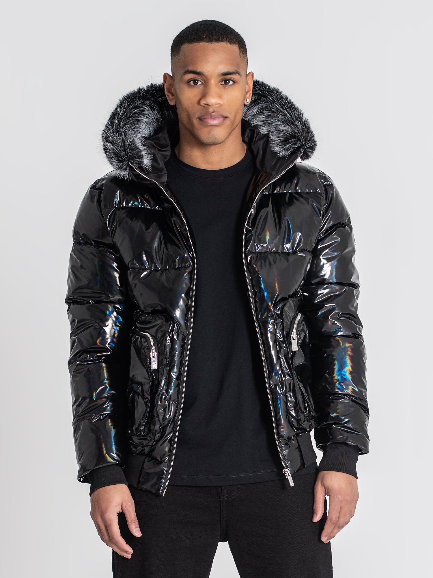 puffers / Multicolor Utility Puffer Jacket