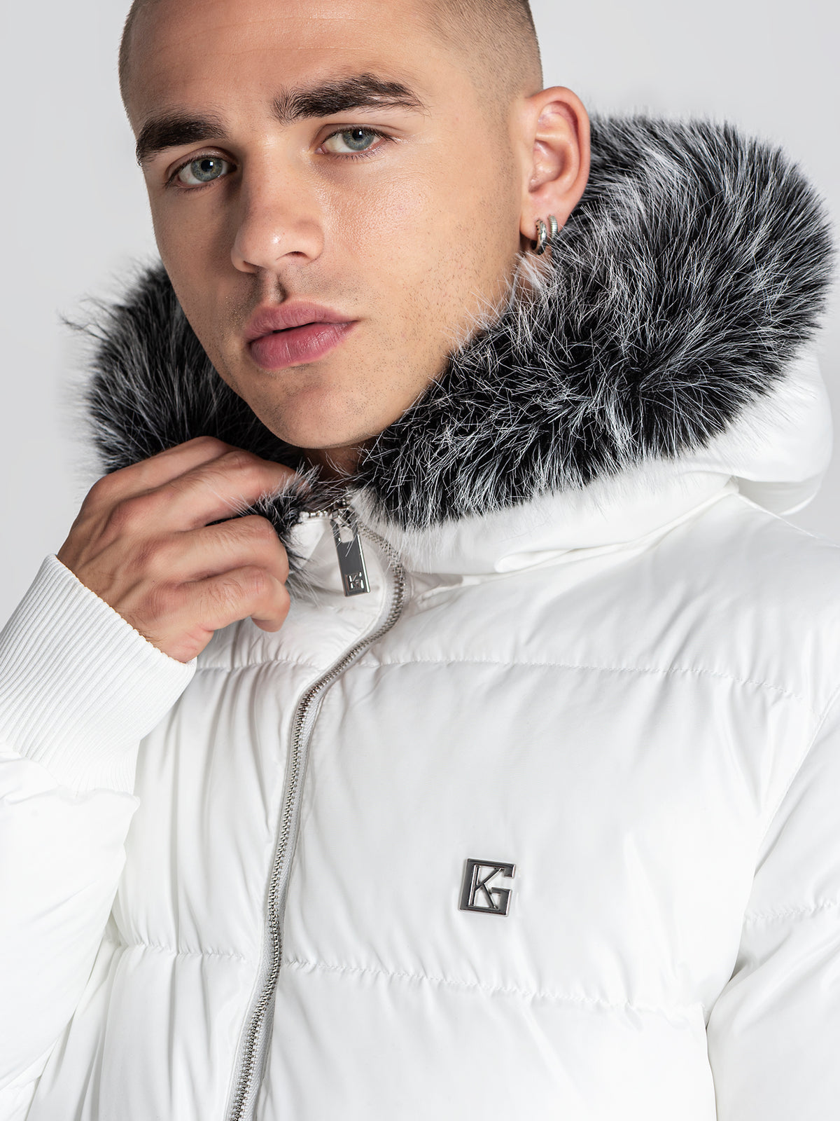 puffers / White Essential Puffer Jacket