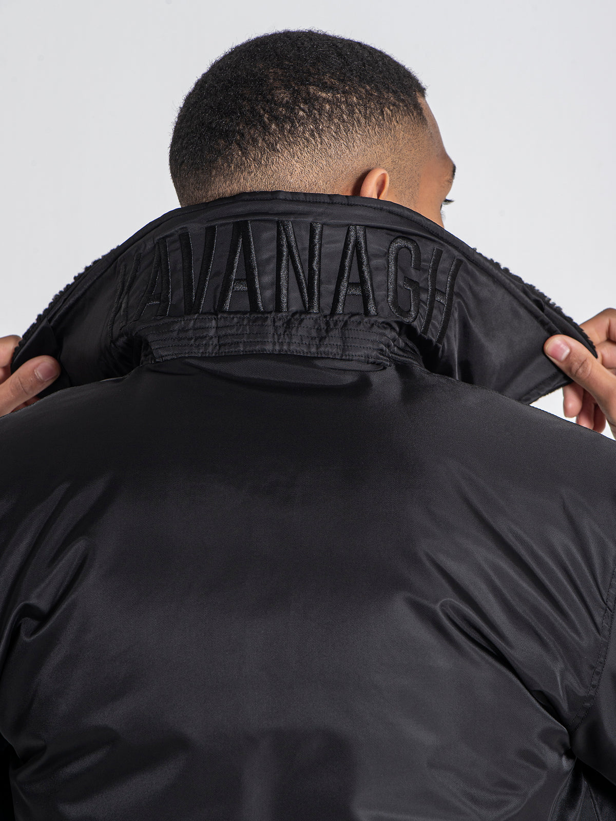 jackets / Black Aviator Jacket