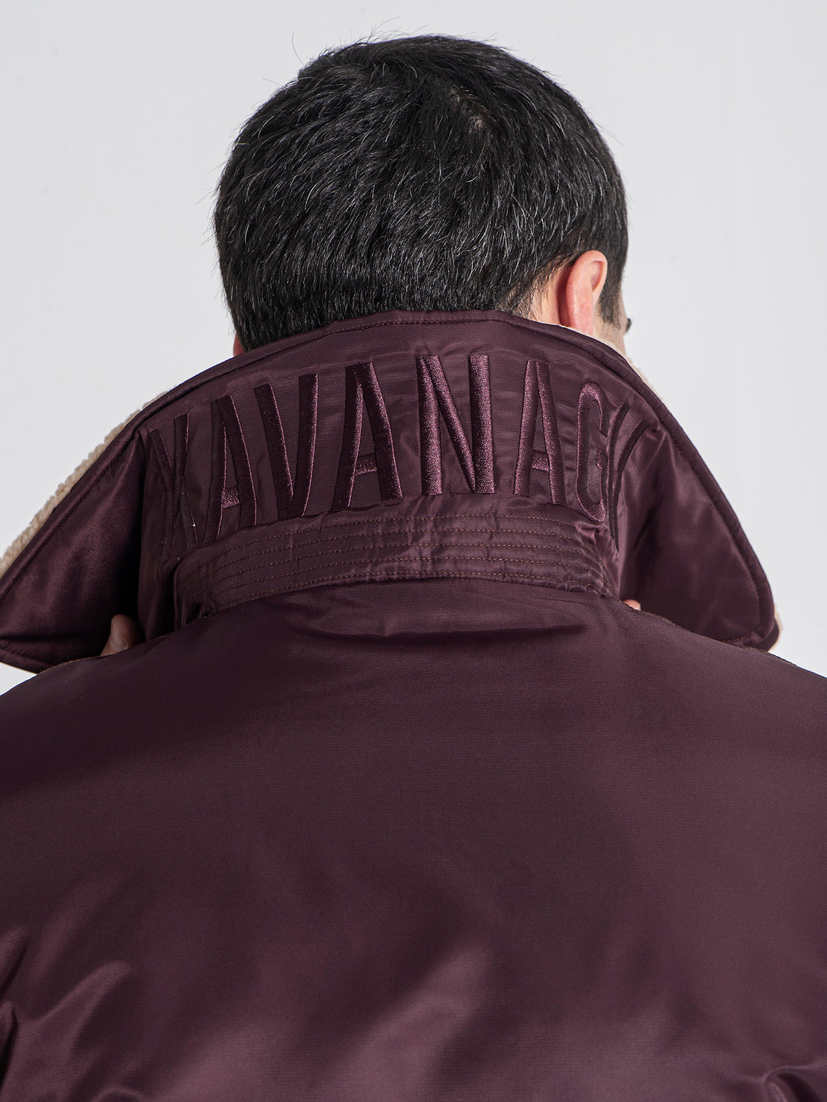 jackets / Burgundy Aviator Jacket