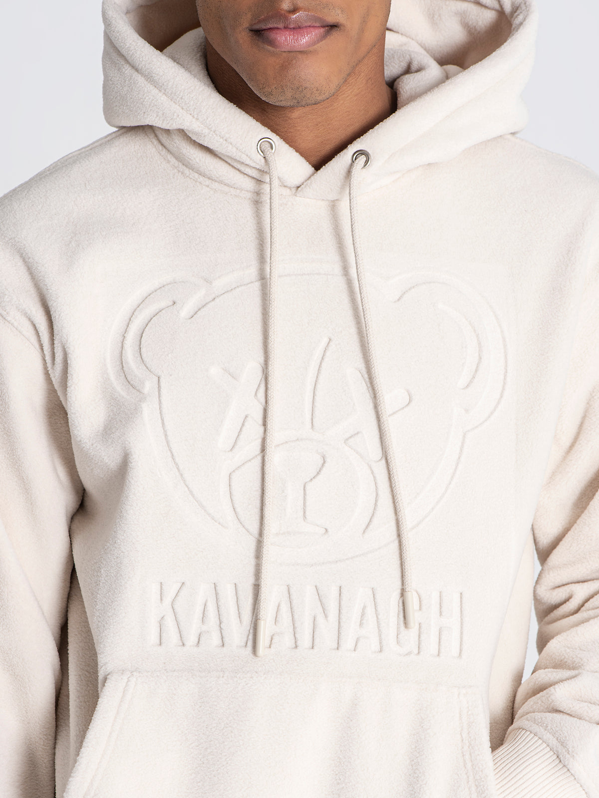 hoodies / White X-Teddy Sherpa Hoodie
