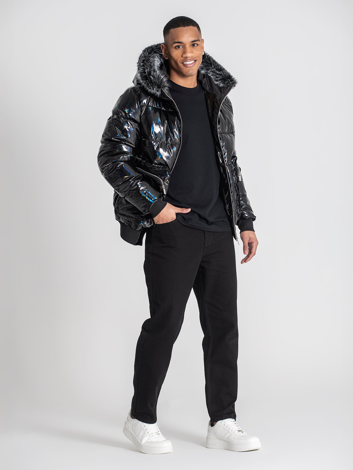 puffers / Multicolor Utility Puffer Jacket