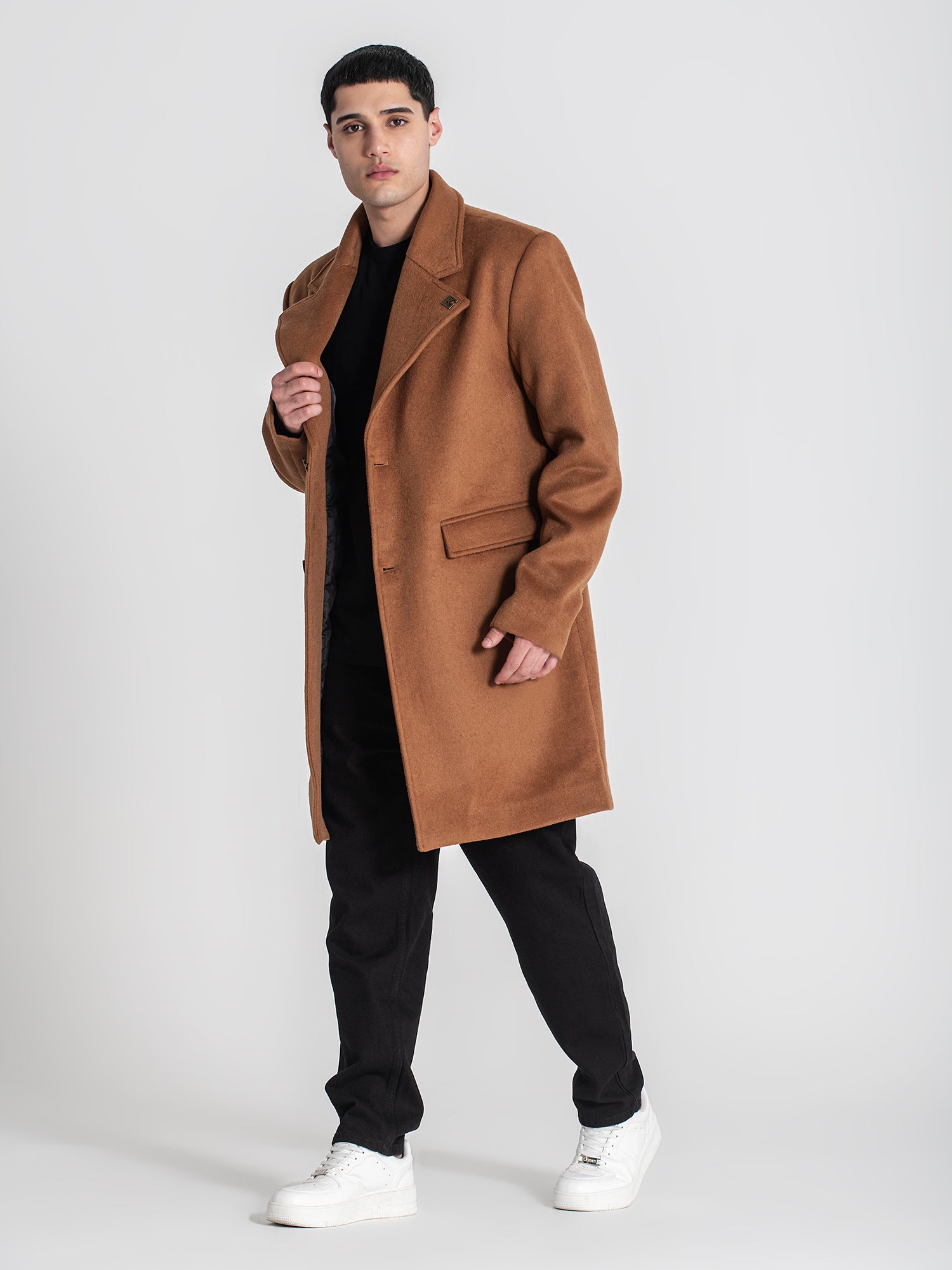 overcoats / Camel Oxford Coat