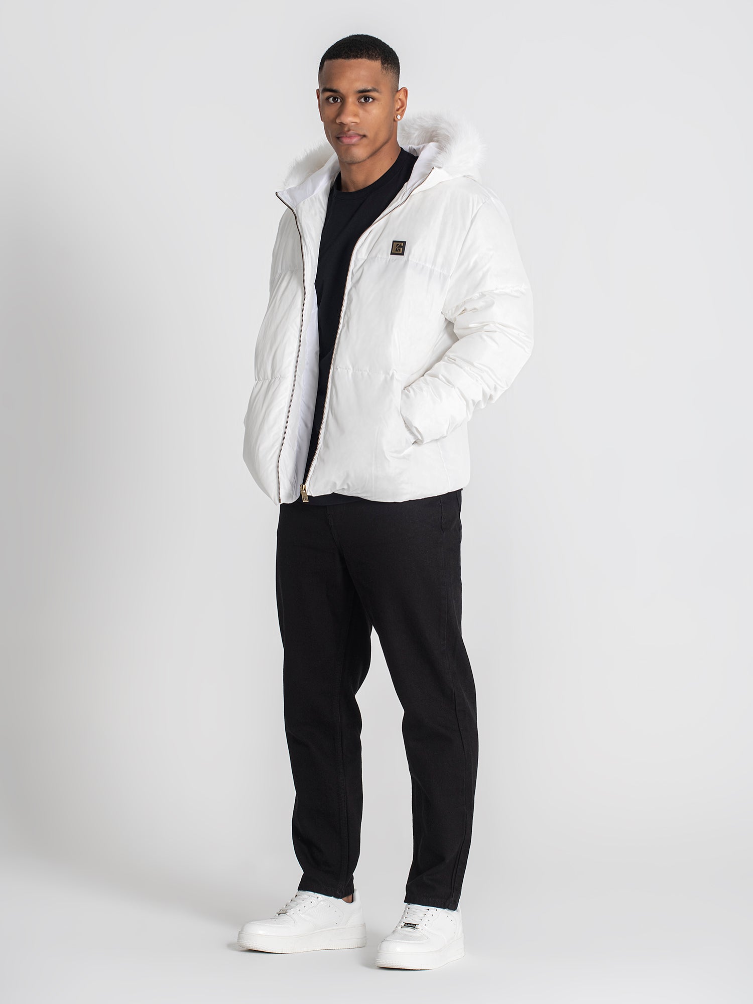 puffers / White Core Puffer Jacket