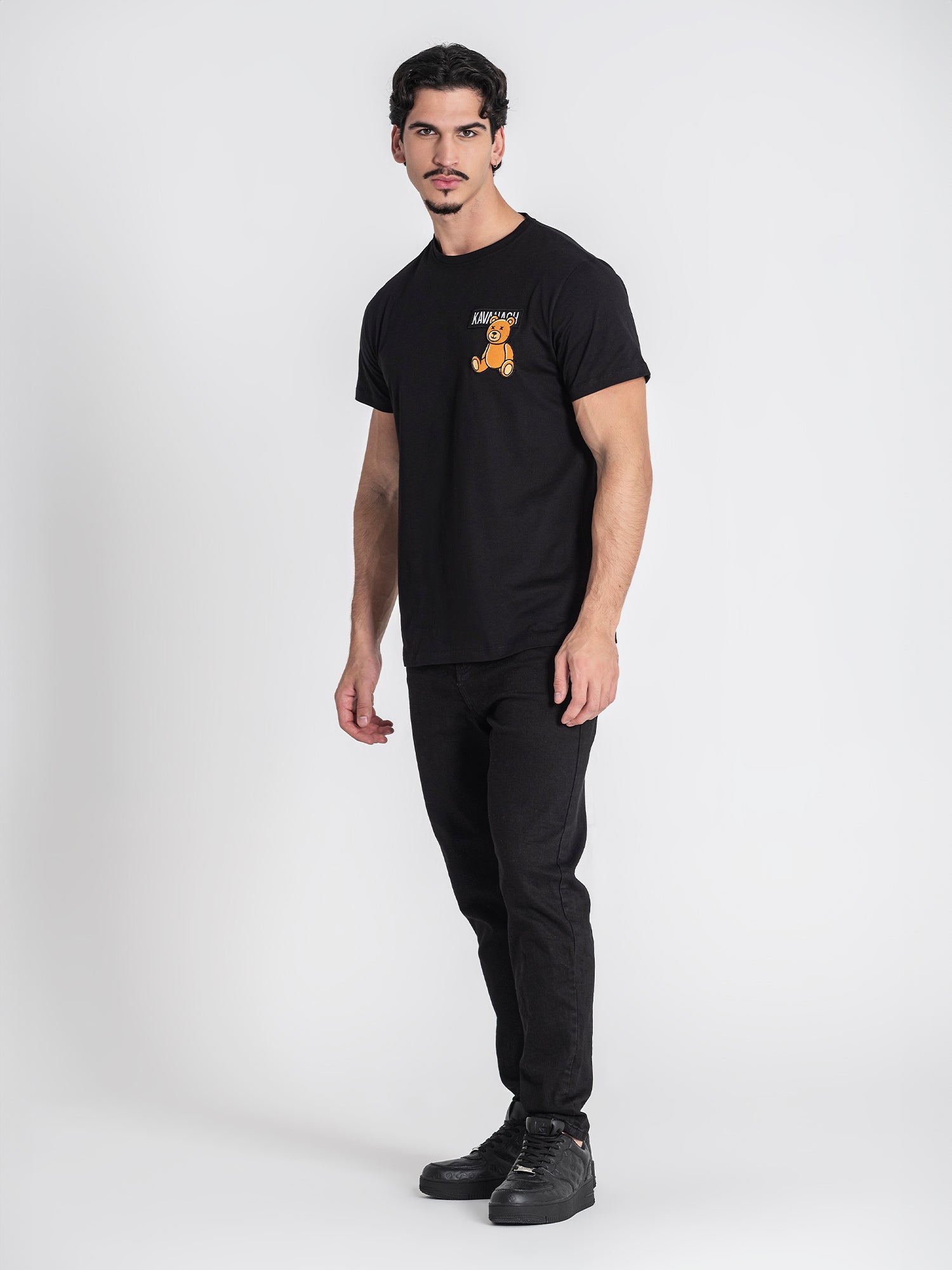 t-shirts / Black Bear Patch Tee