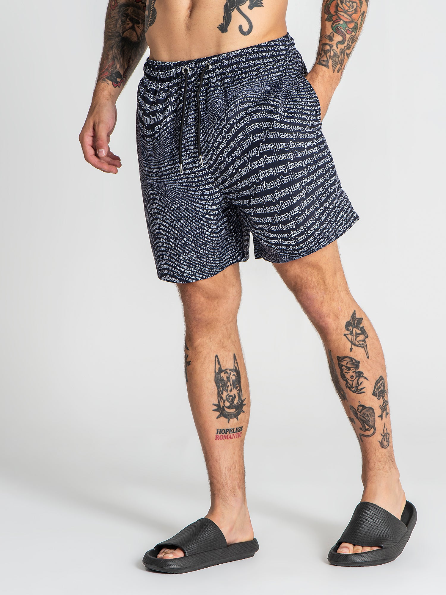 Black Dizzy Swimshorts