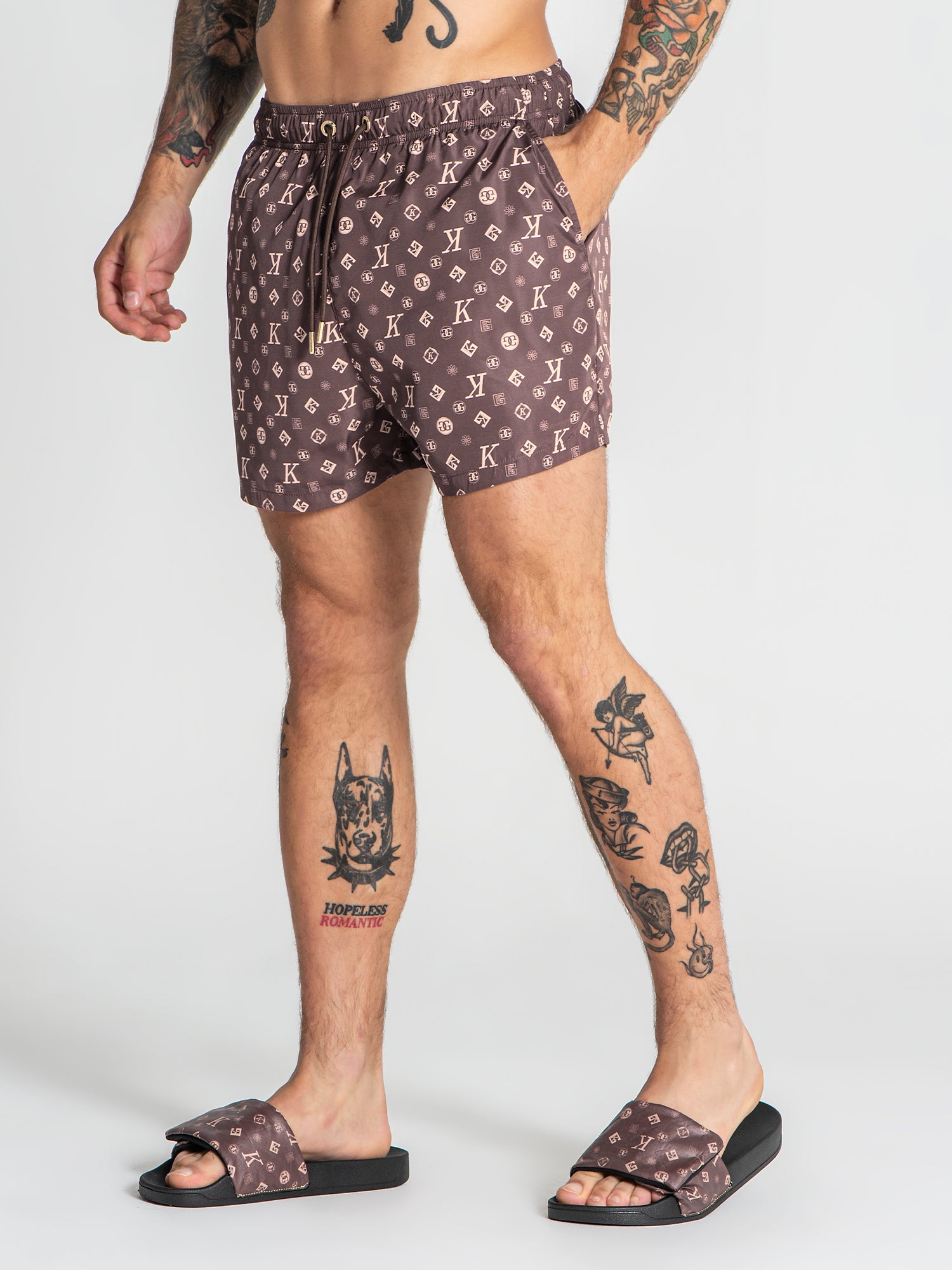 swimshorts / Brown ChoKo Swimshorts