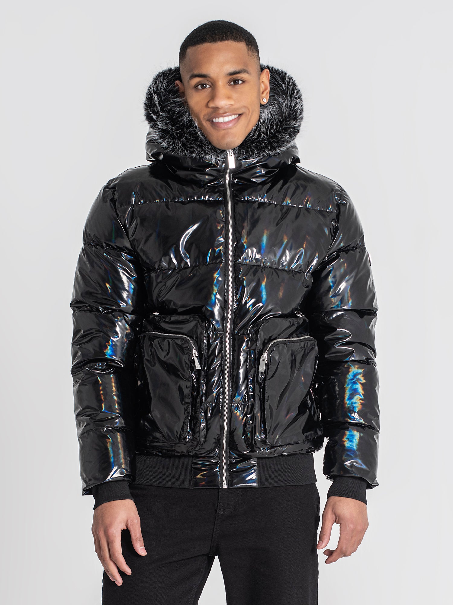 puffers / Multicolor Utility Puffer Jacket