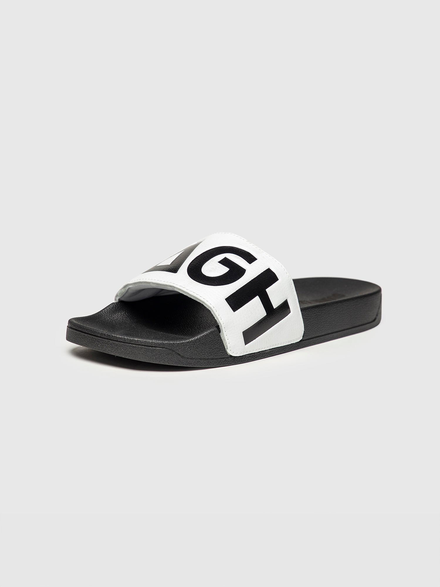 sliders / White Futura Sliders