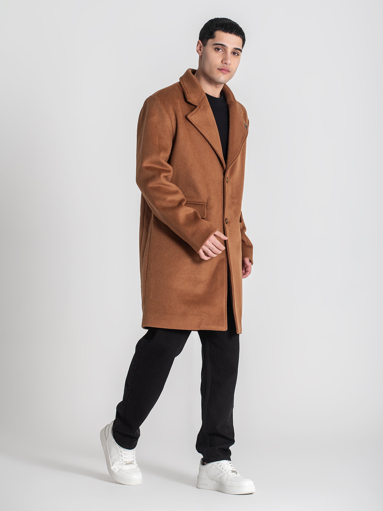 overcoats / Camel Oxford Coat