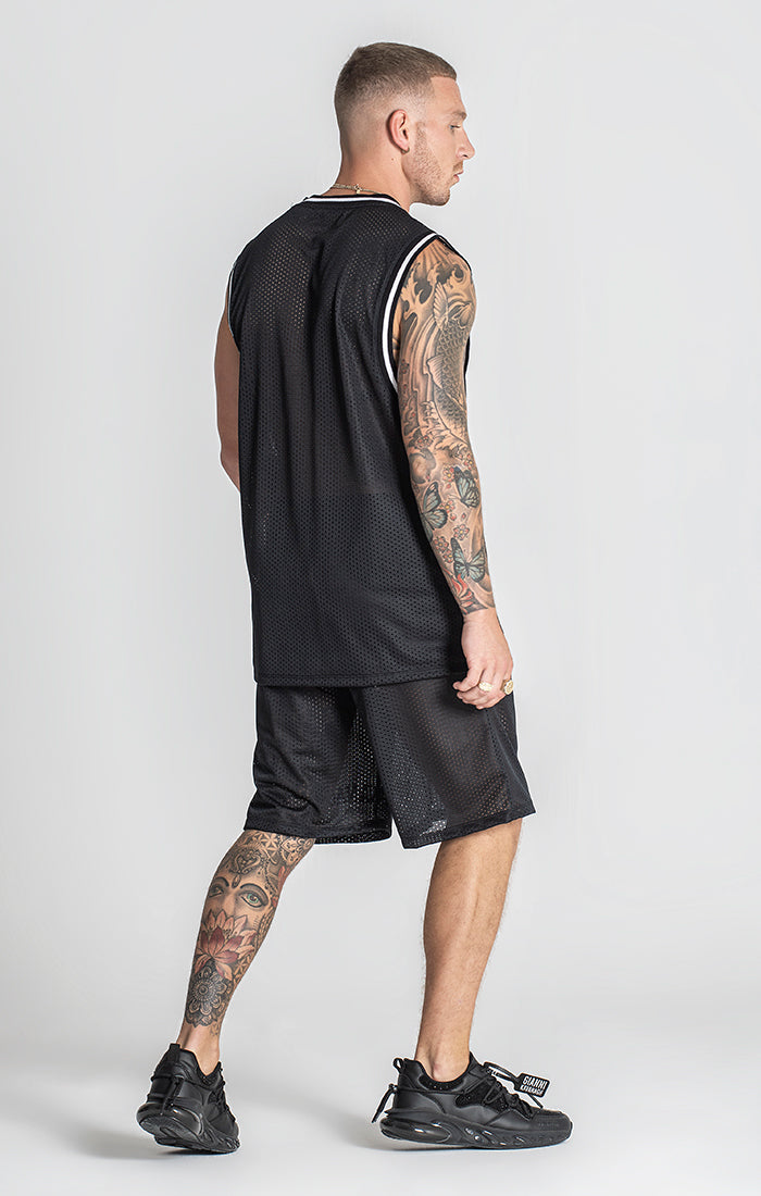 Black Goal Tank Top