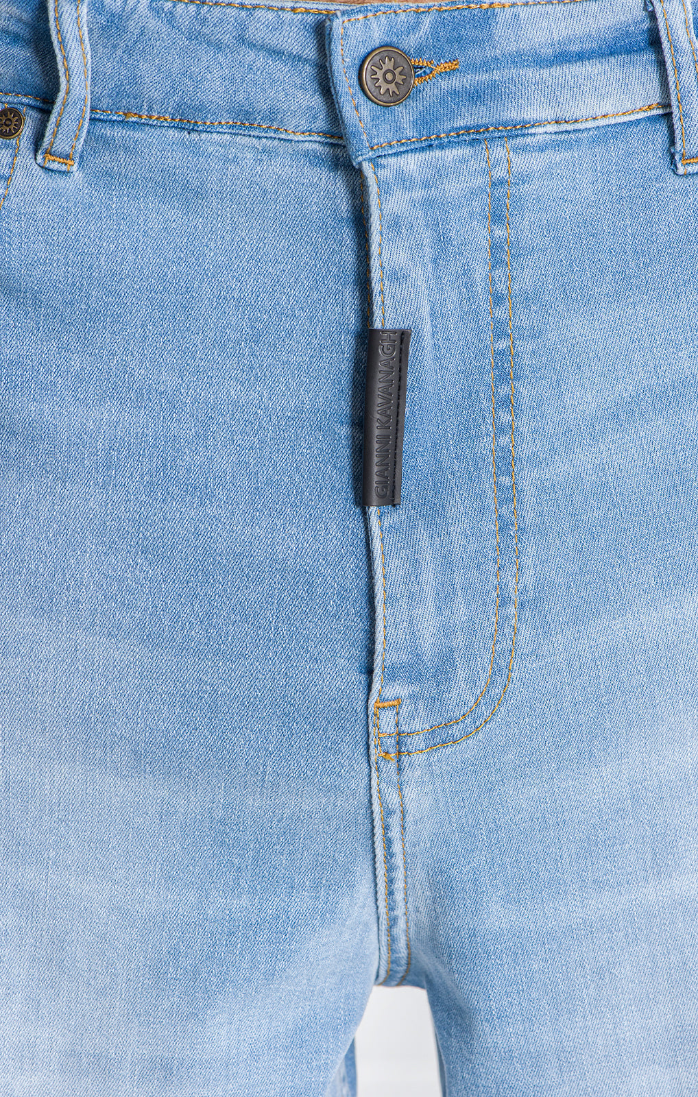 Vaqueros Globo Básicos Azules Claros