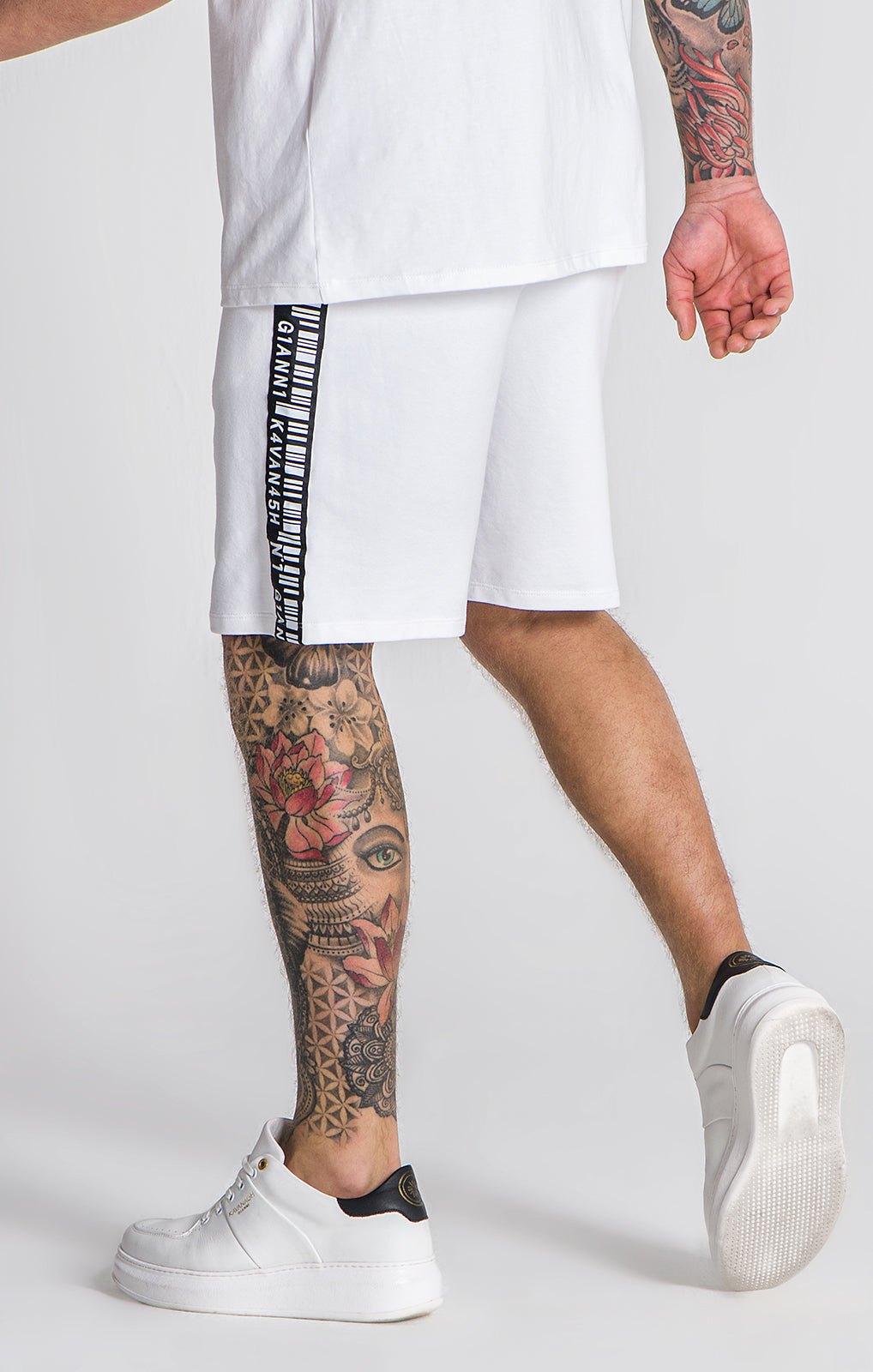 Pantalones Cortos Barcode 2.0 Blancos