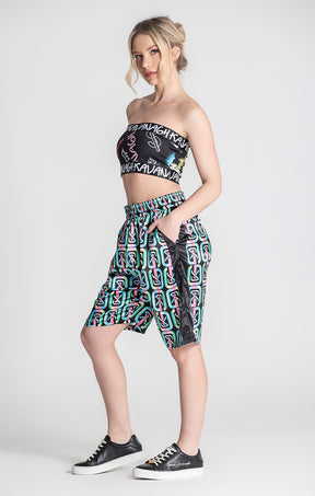 Top Corto Negro Futura