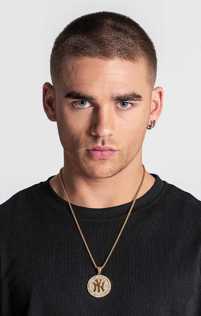 Gold NY Necklace