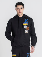 hoodies / Black Collage Hoodie