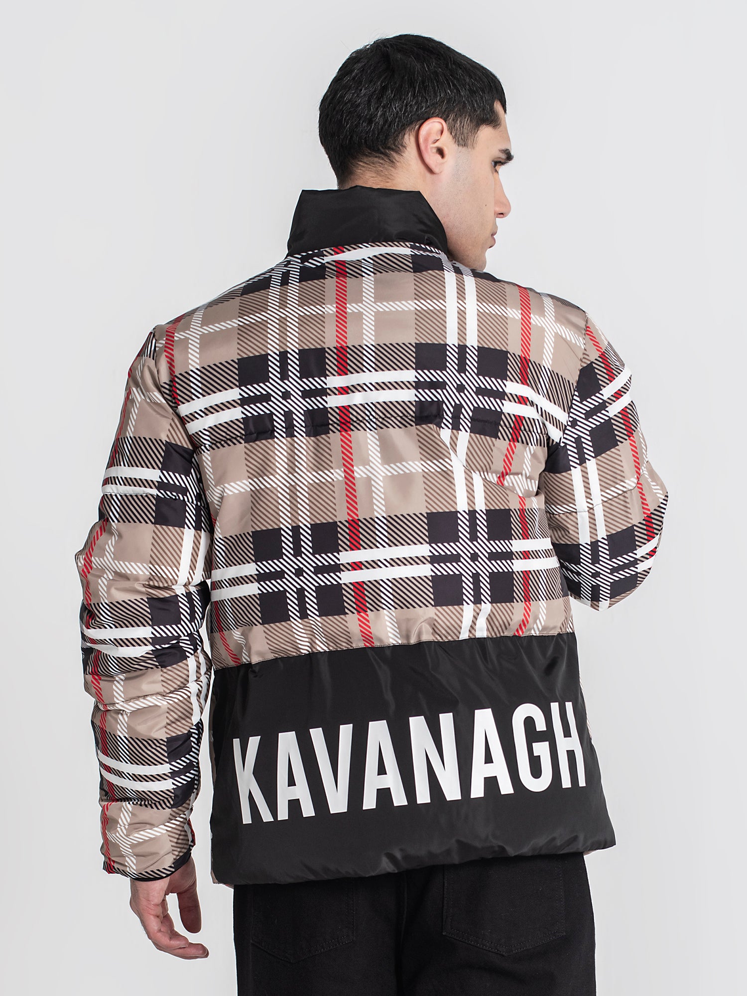 Multicolor British Puffer Jacket
