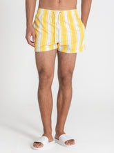 swimshorts / Yellow Striped Swimshorts