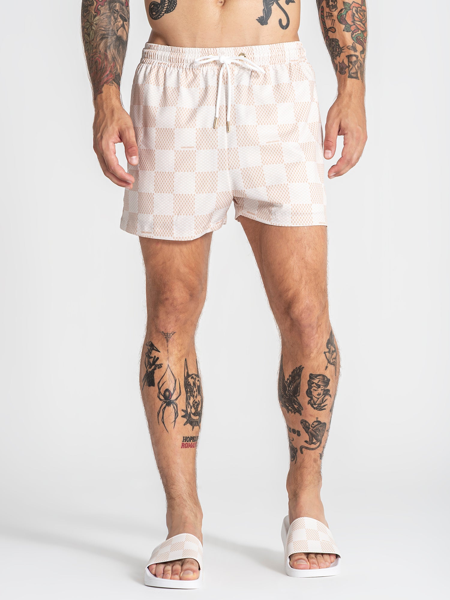 Beige Piazza Swimshorts