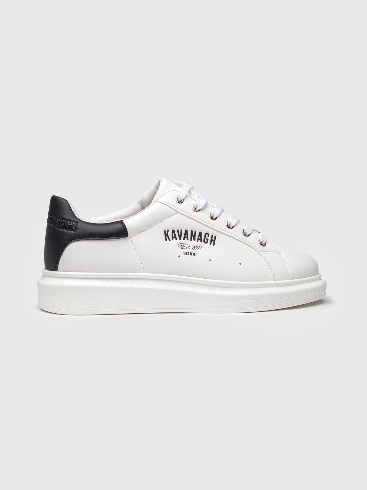 sneakers / White Statement Upscale Sneakers
