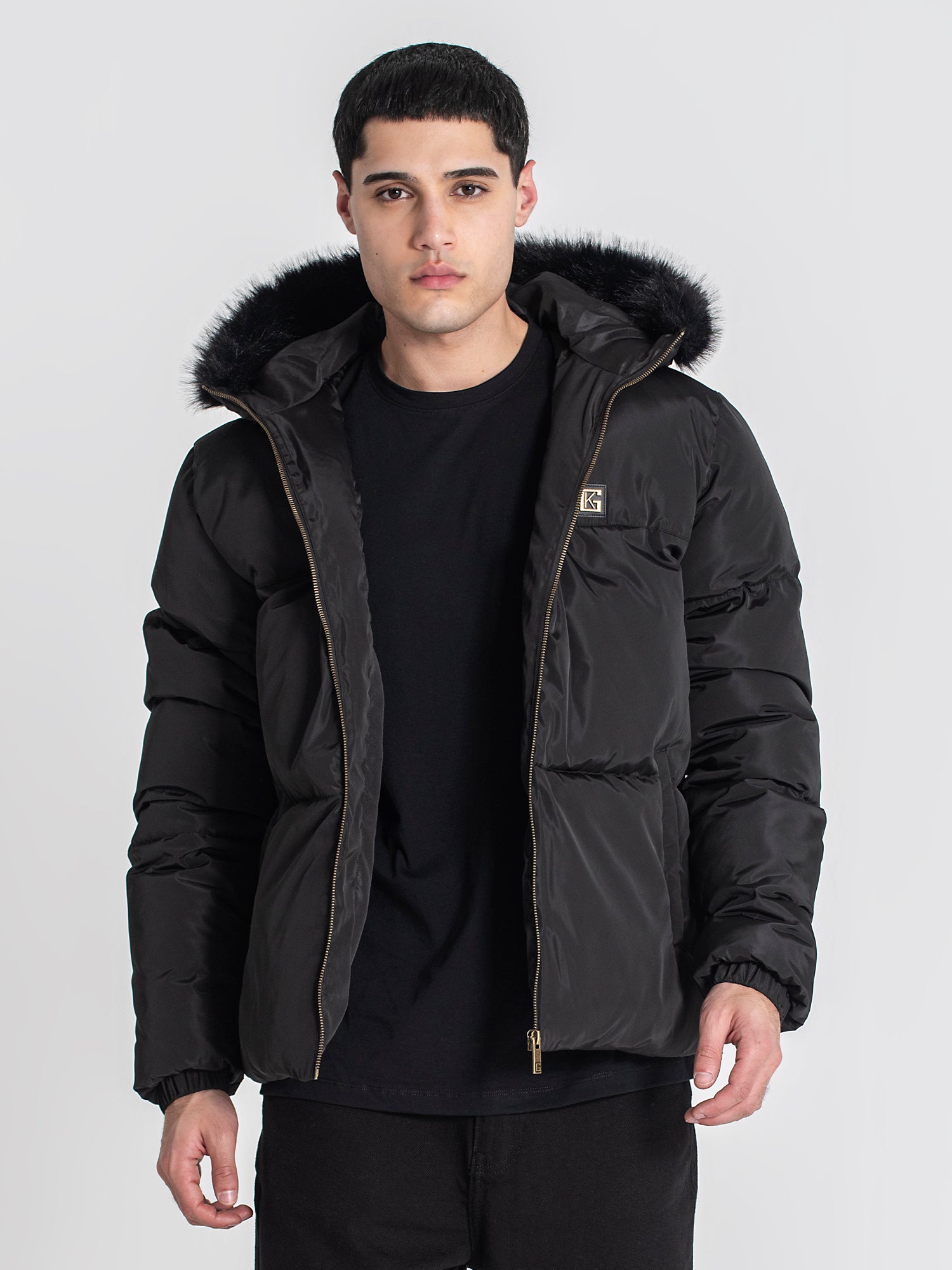 Black Core Puffer Jacket