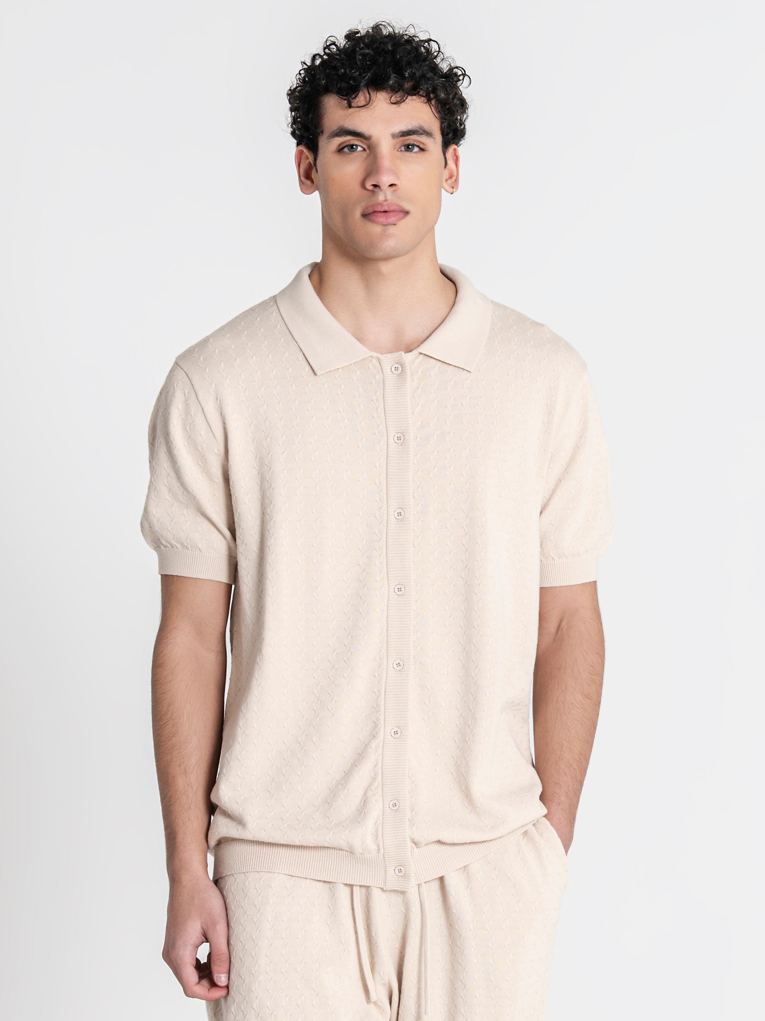 Beige Label Knit Shirt
