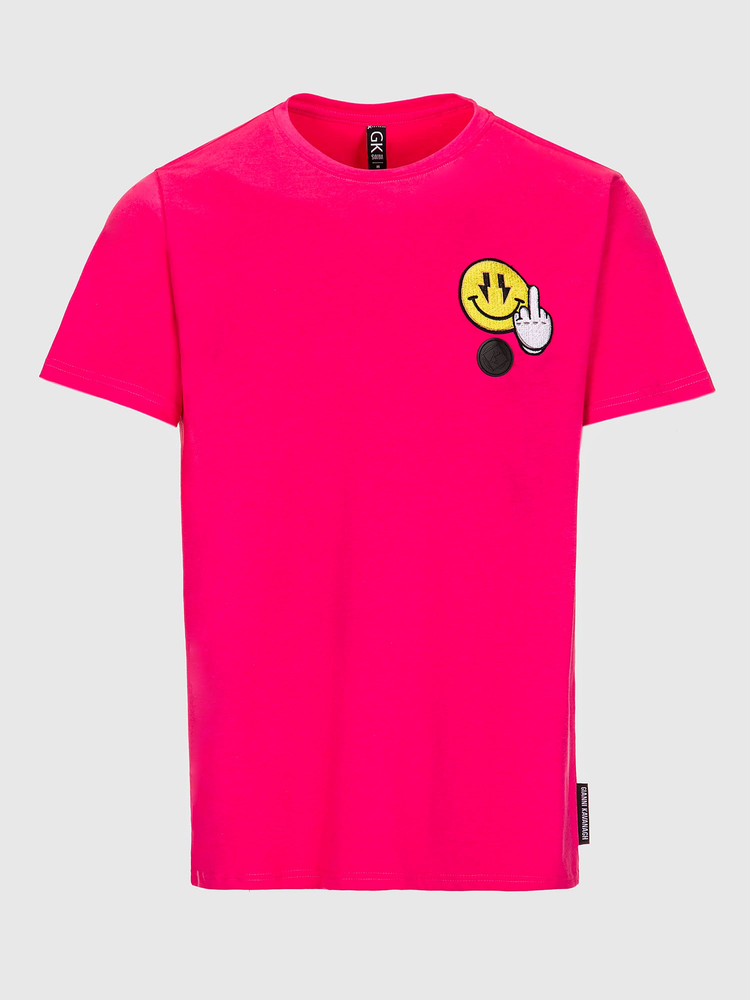 t-shirts / Pink Smiley Tee