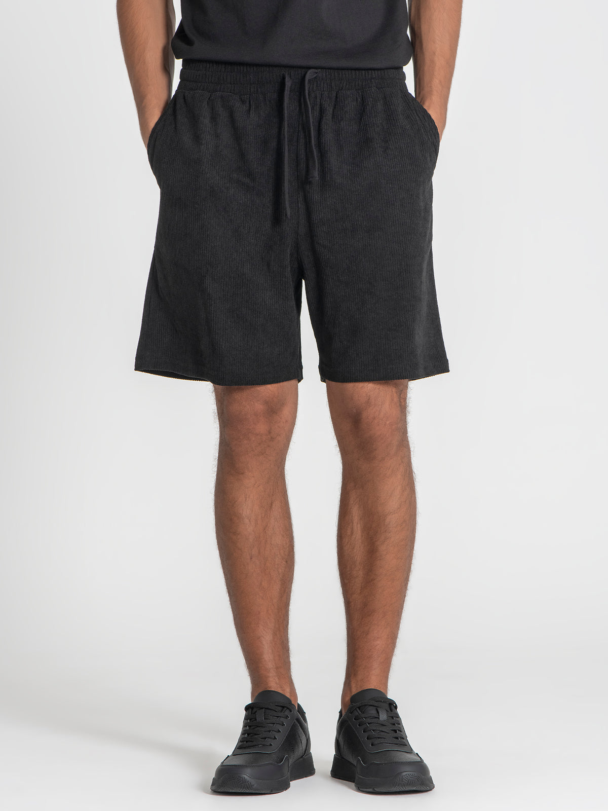 shorts / Black Crease Shorts