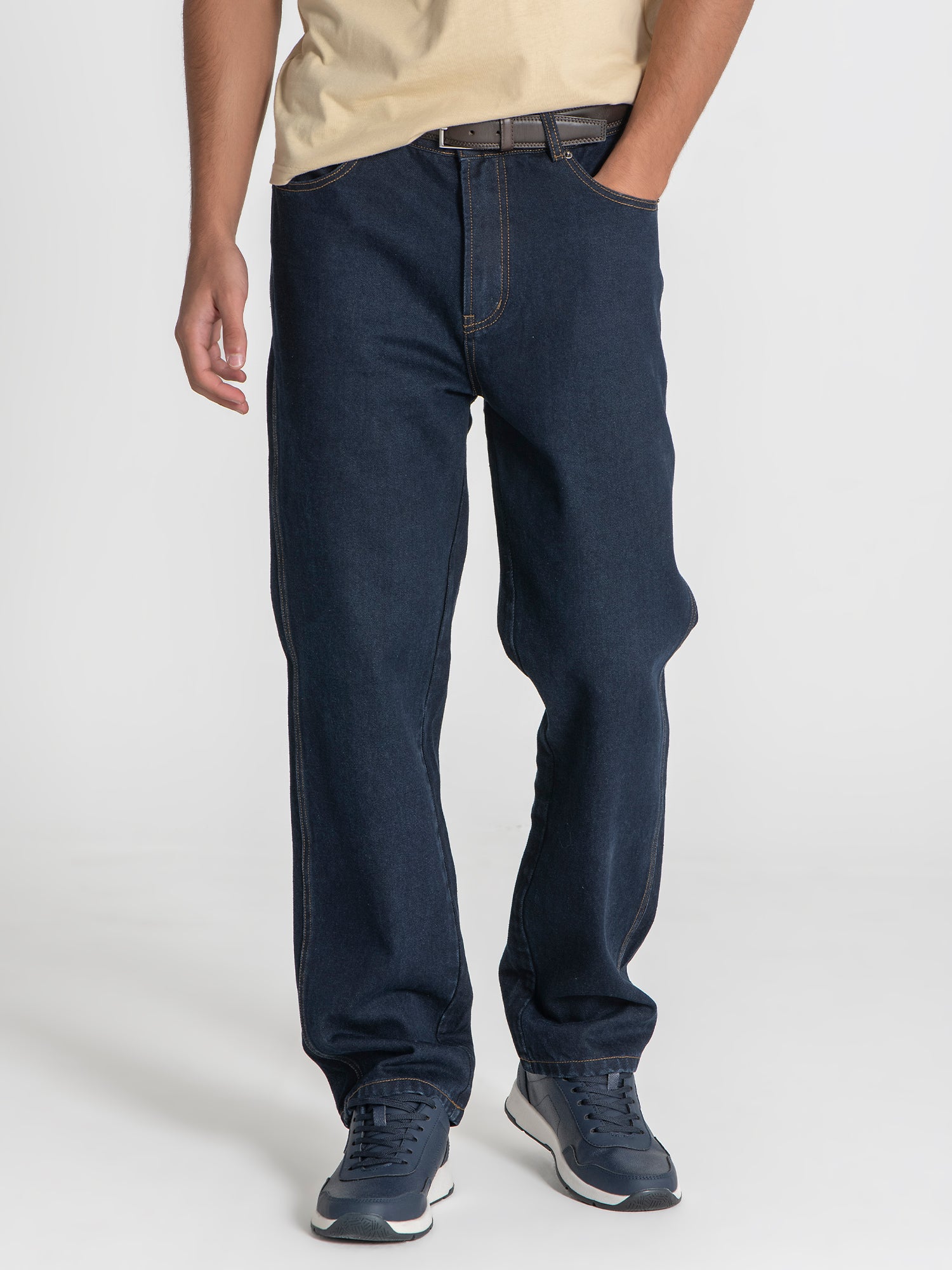 Dark Blue Essential Jeans