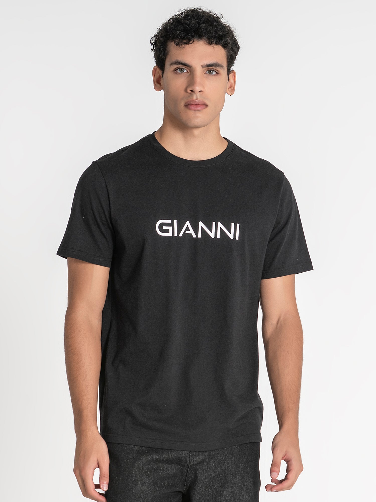 Black Iconic Tee