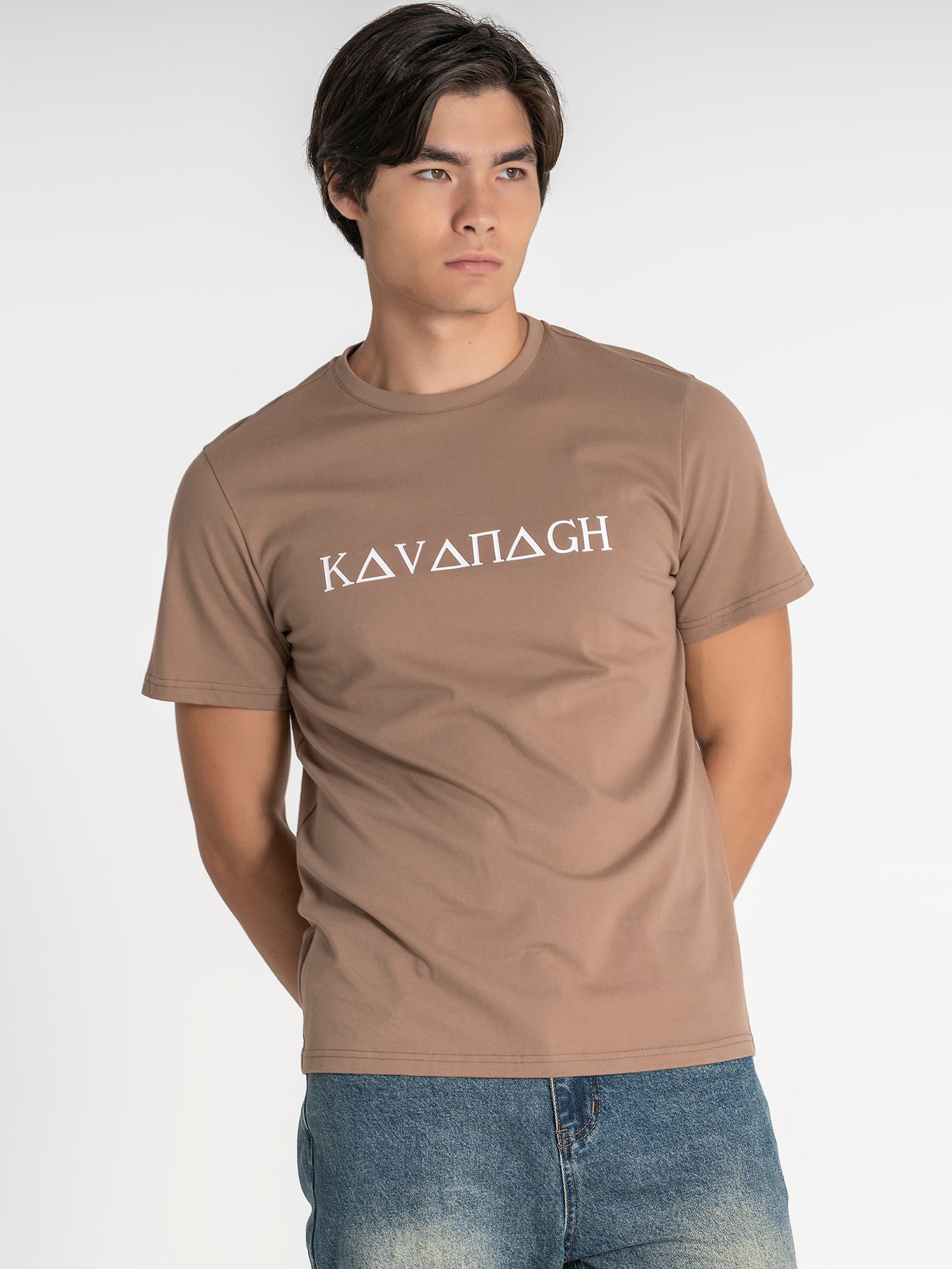Taupe Greek Tee