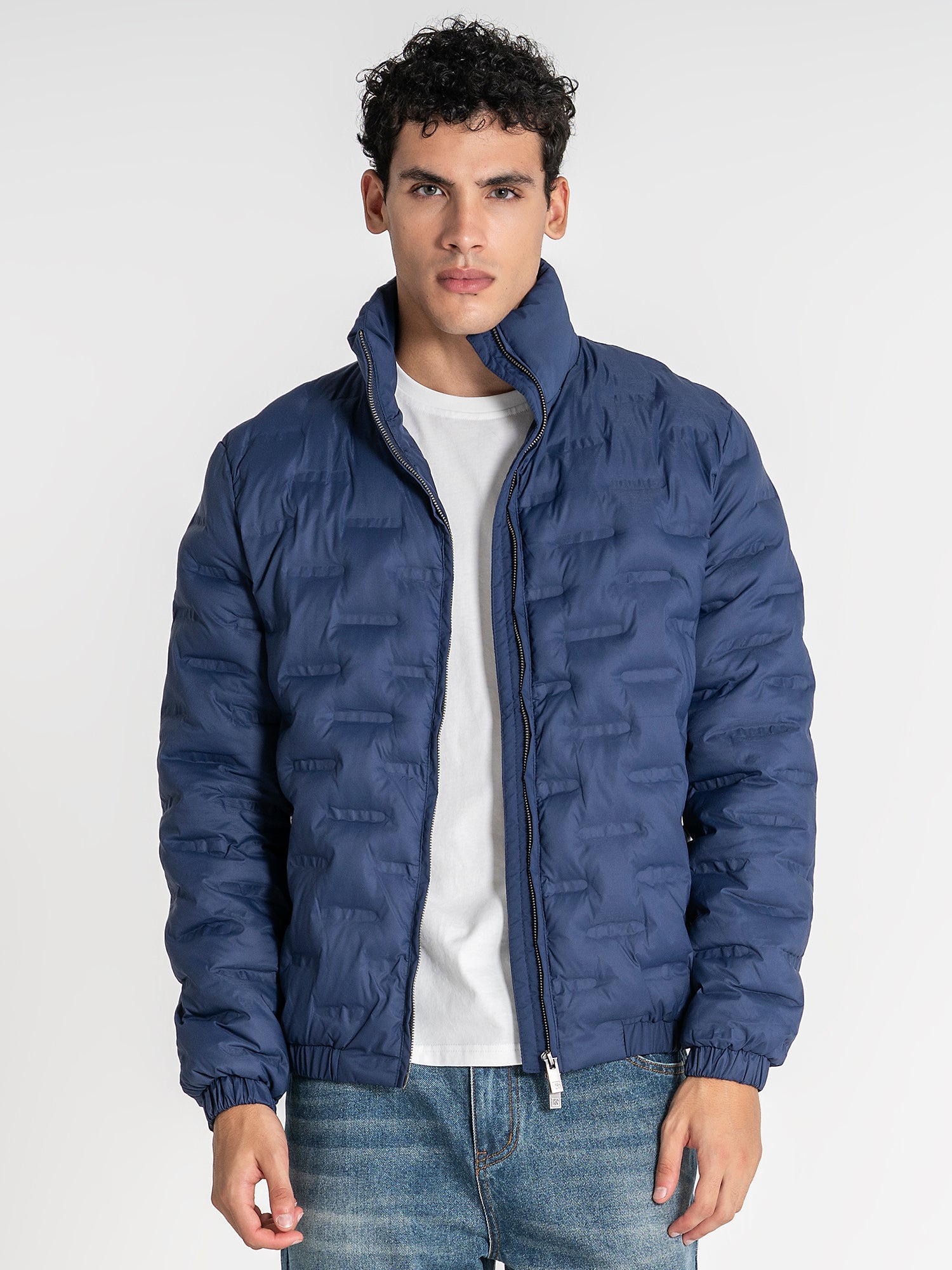 jackets / Blue Code Puffer Jacket
