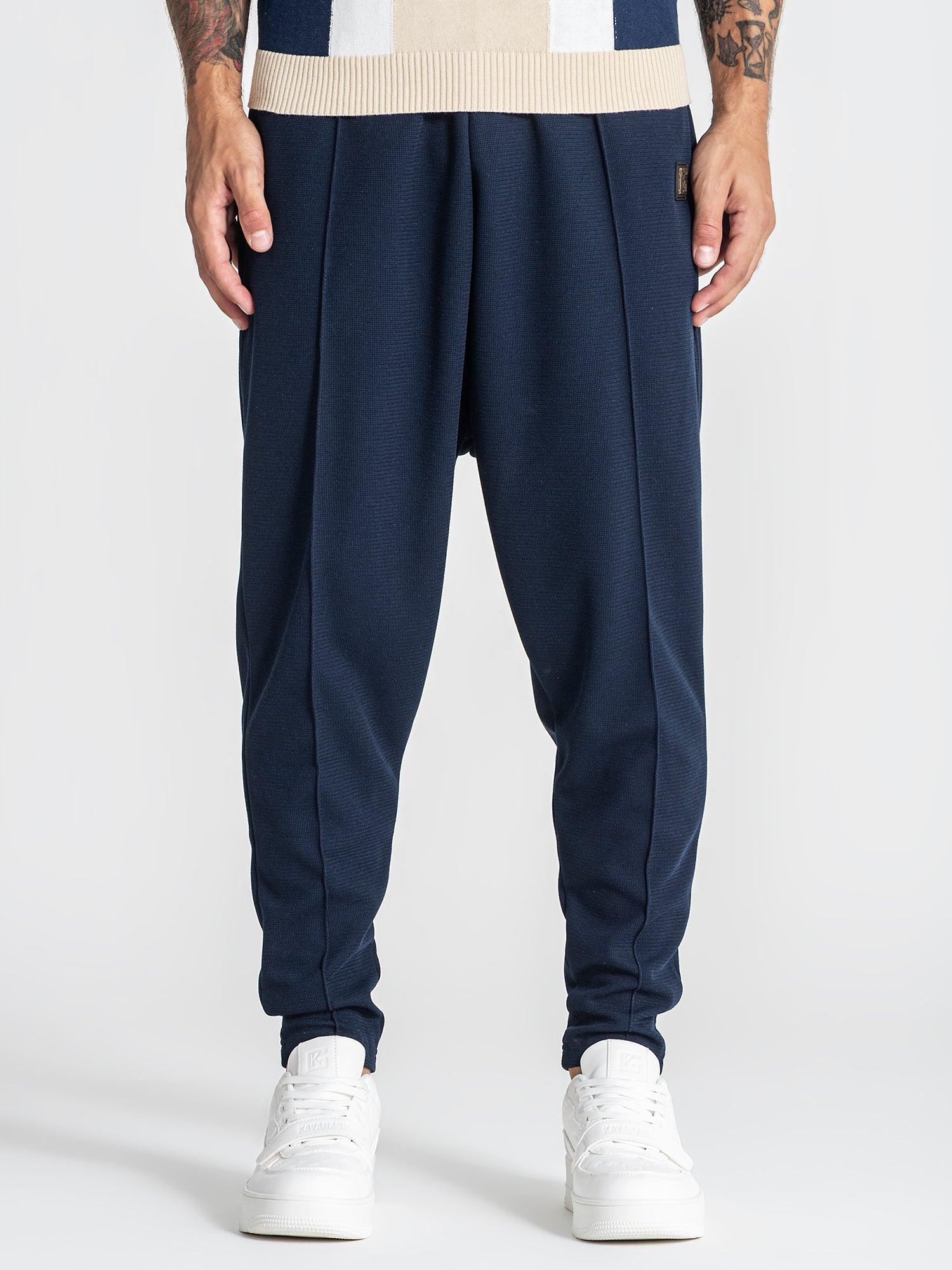 pants / Blue Texture Pants