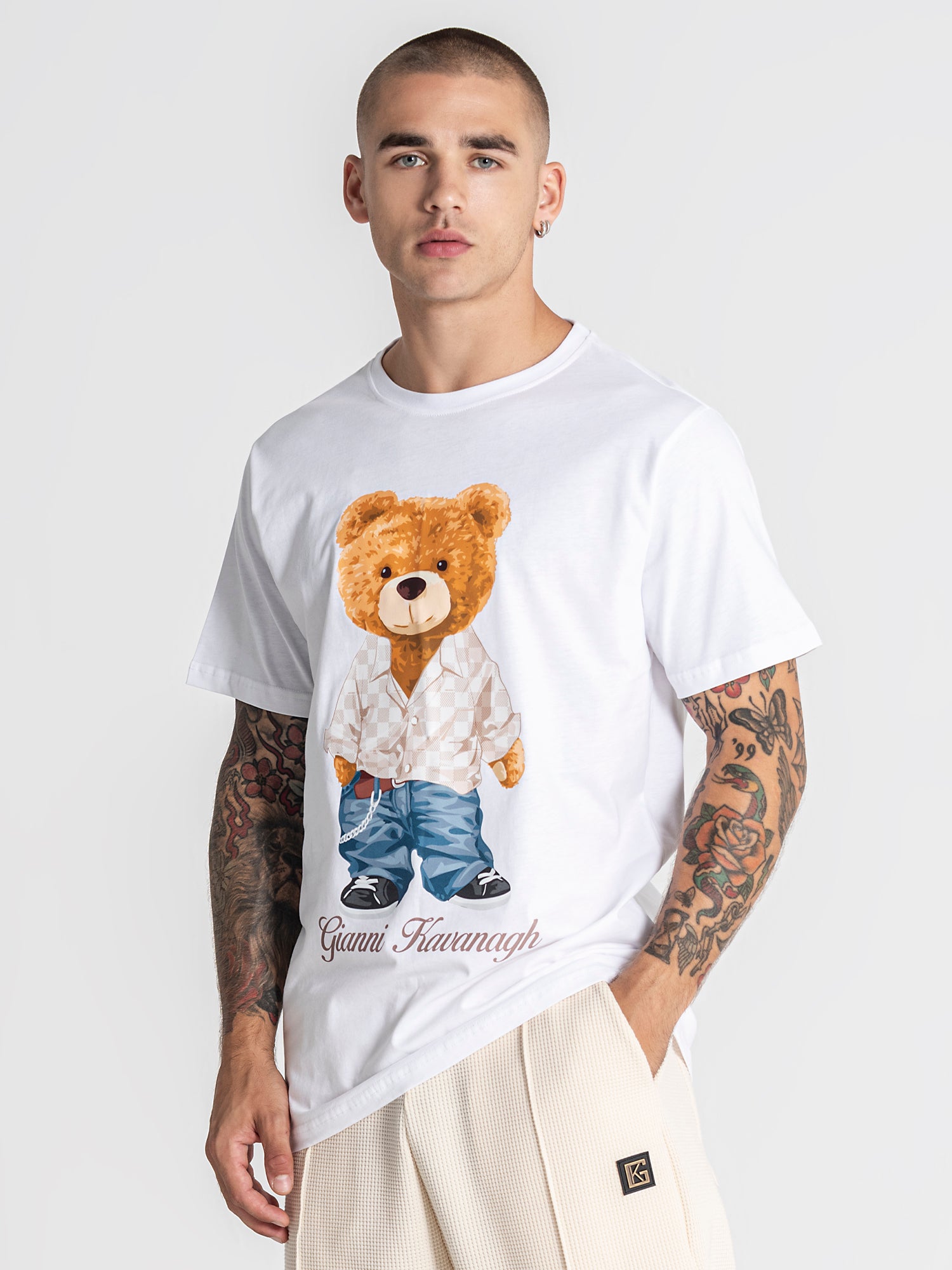 t-shirts / White Piazza Tee