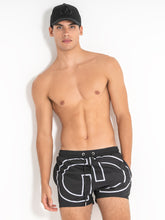 swimshorts / Black Wide Swimshorts