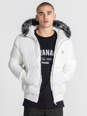 puffers / White Essential Puffer Jacket
