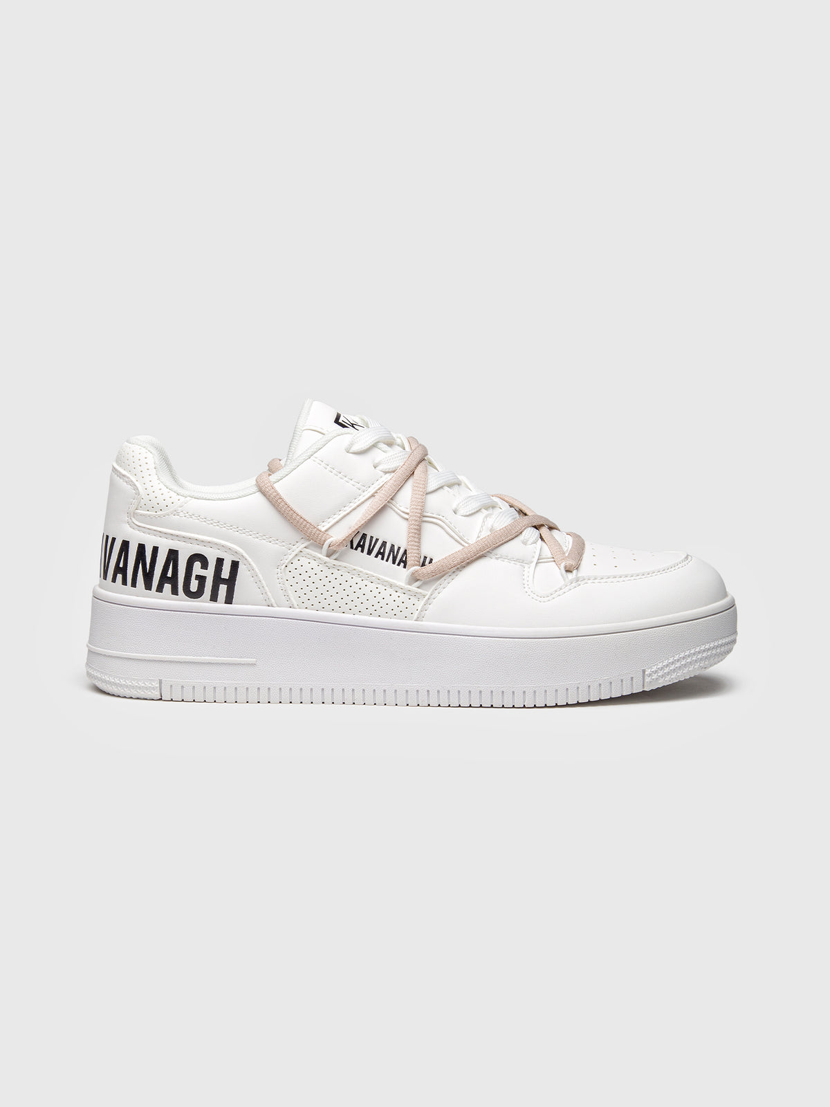 sneakers / White Wrapped Natural Sneakers