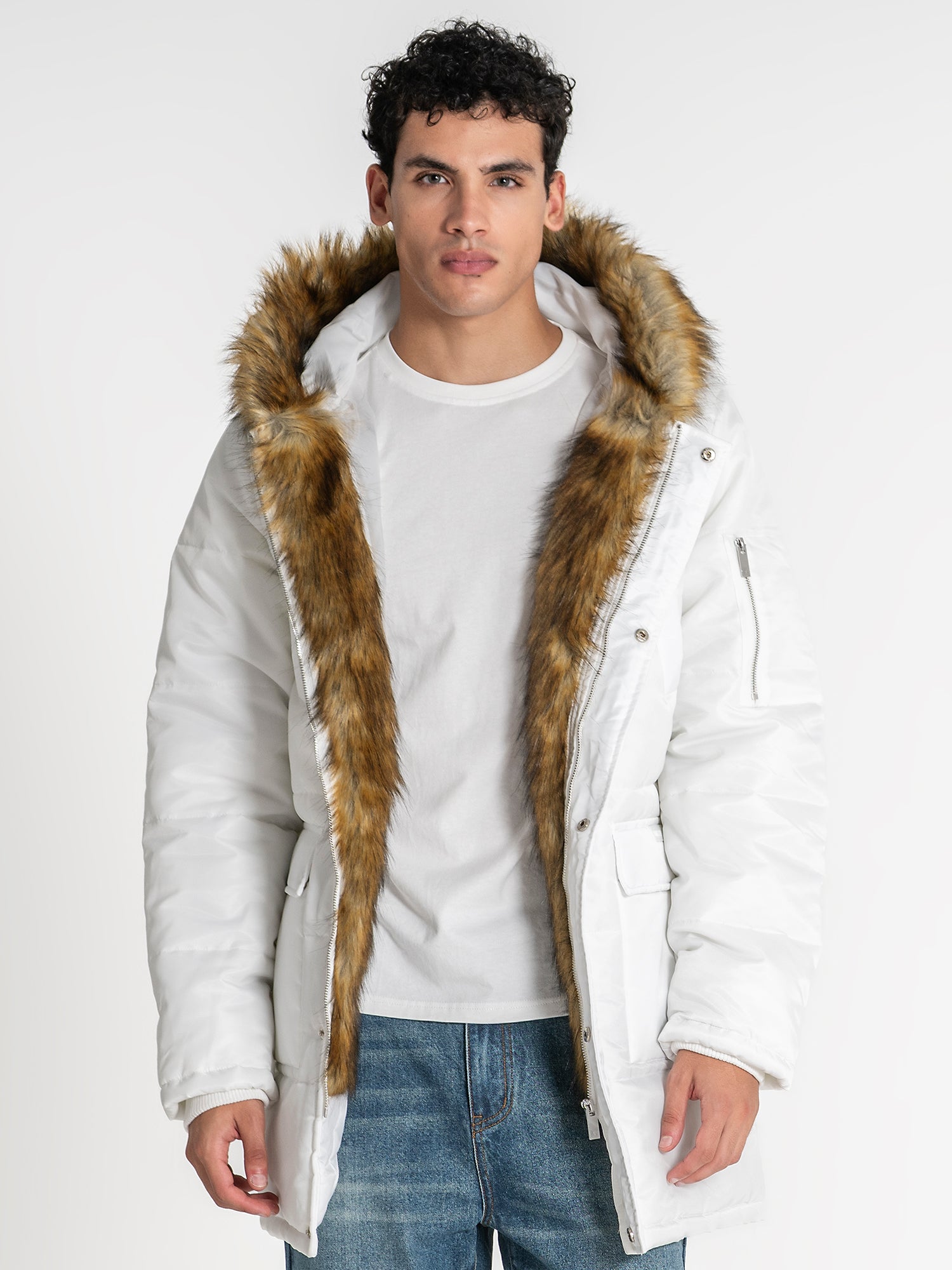 overcoats / White Delight Coat