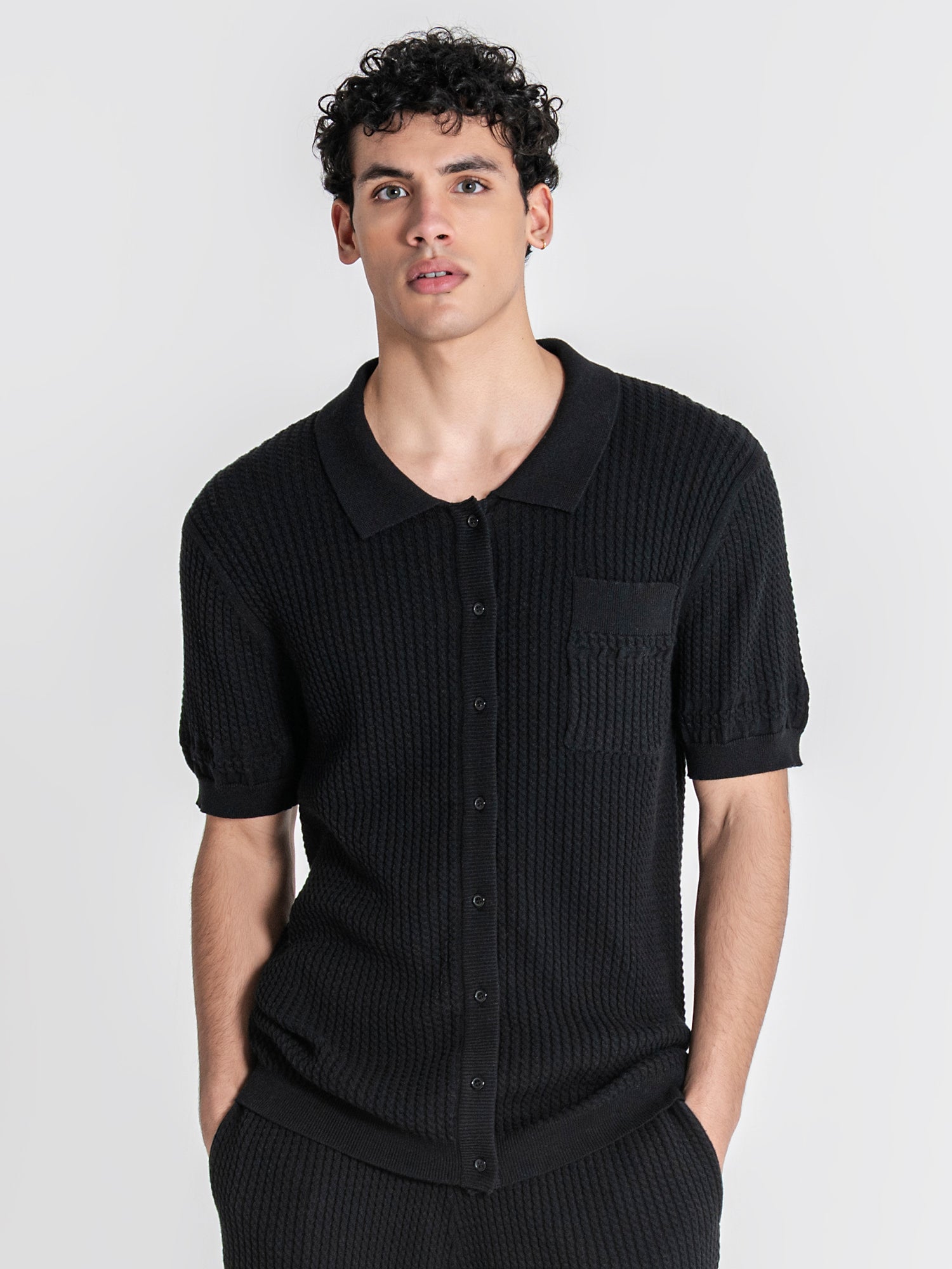 Black Label Knit Shirt