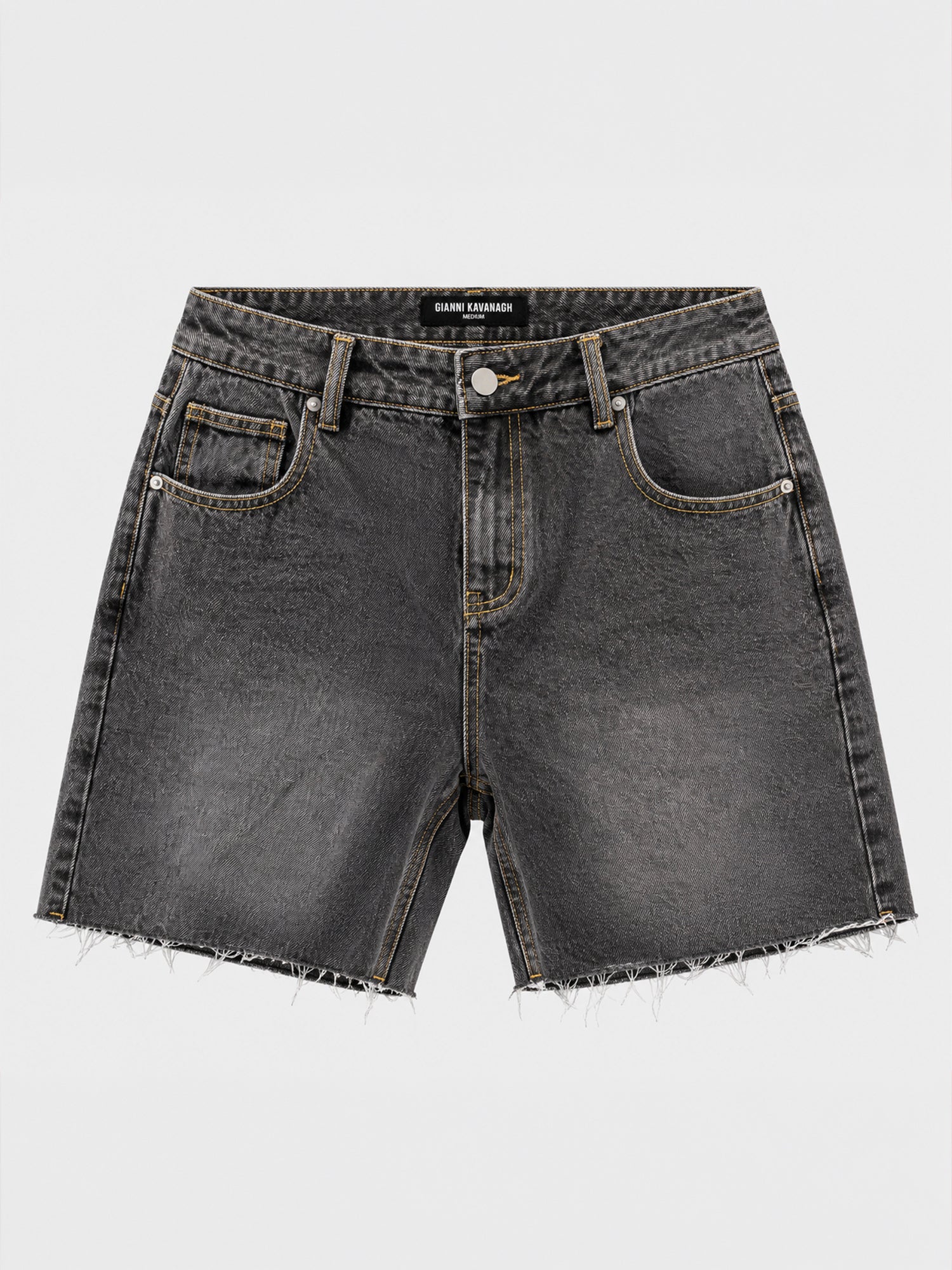 shorts / Black Wash Denim Shorts