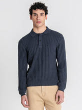 polos / Blue Essential Knit Polo