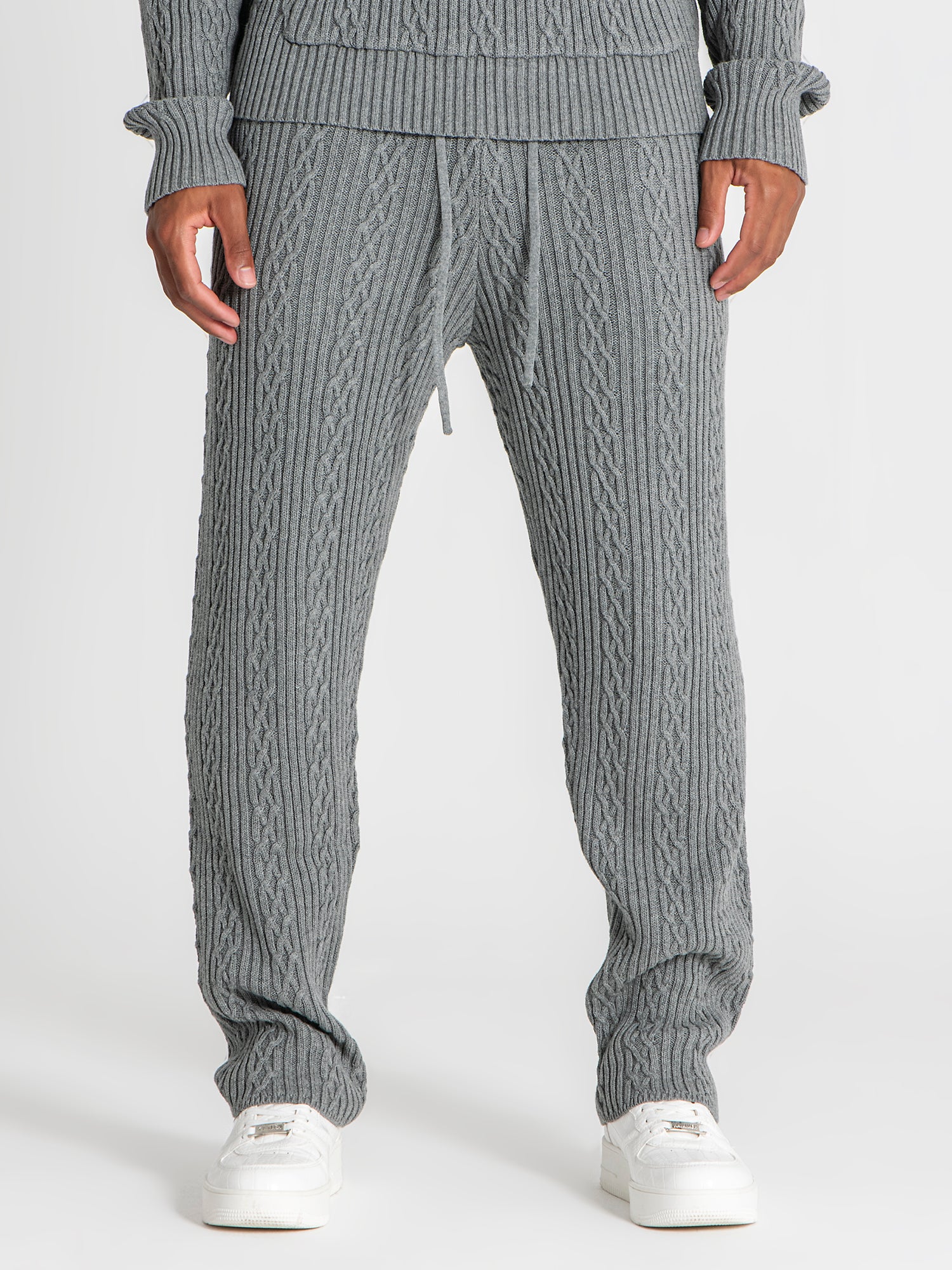 joggers / Grey Core Knit Joggers