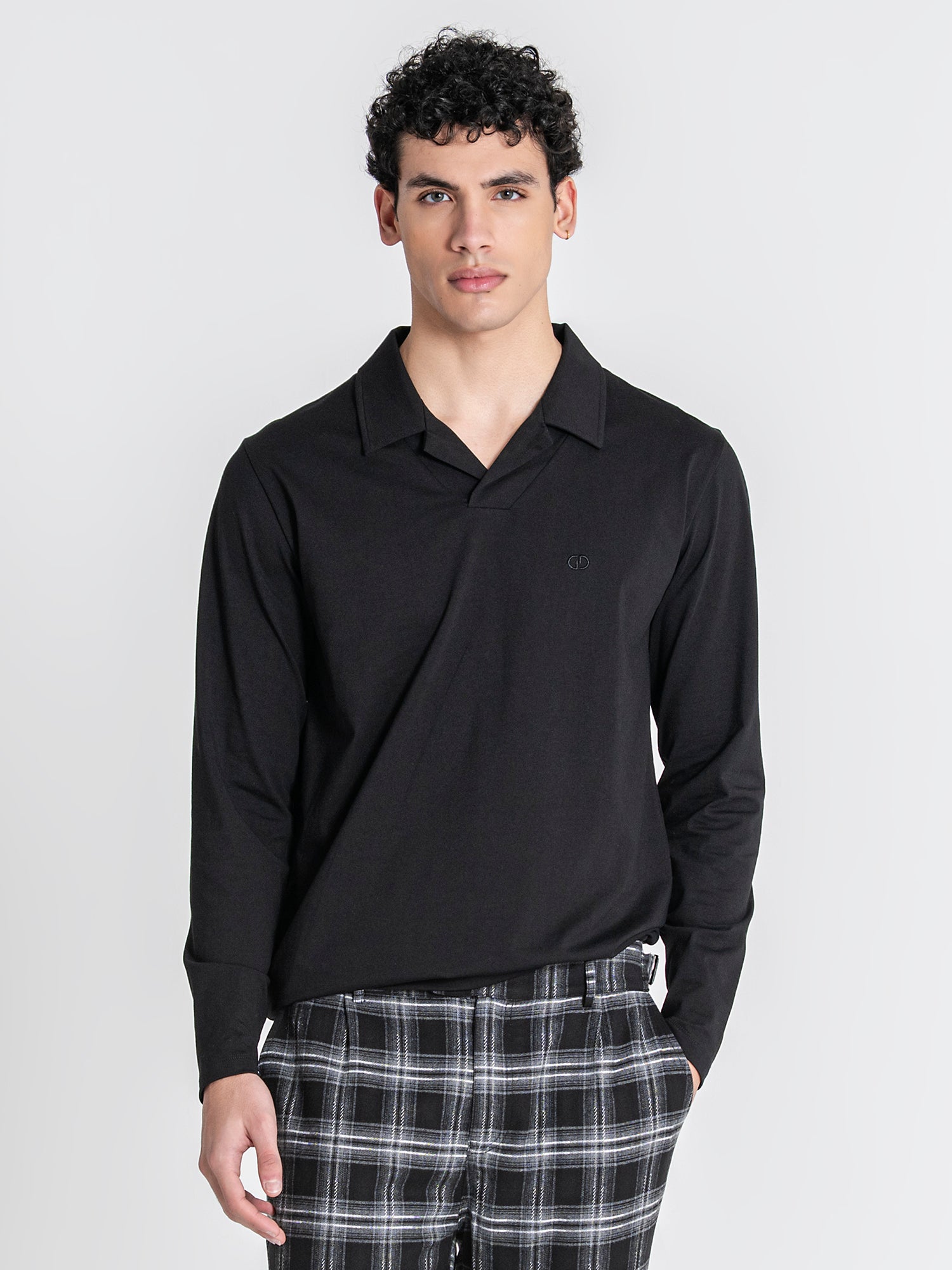 Black GG Polo