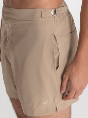 swimshorts / Taupe Lock Swimshorts