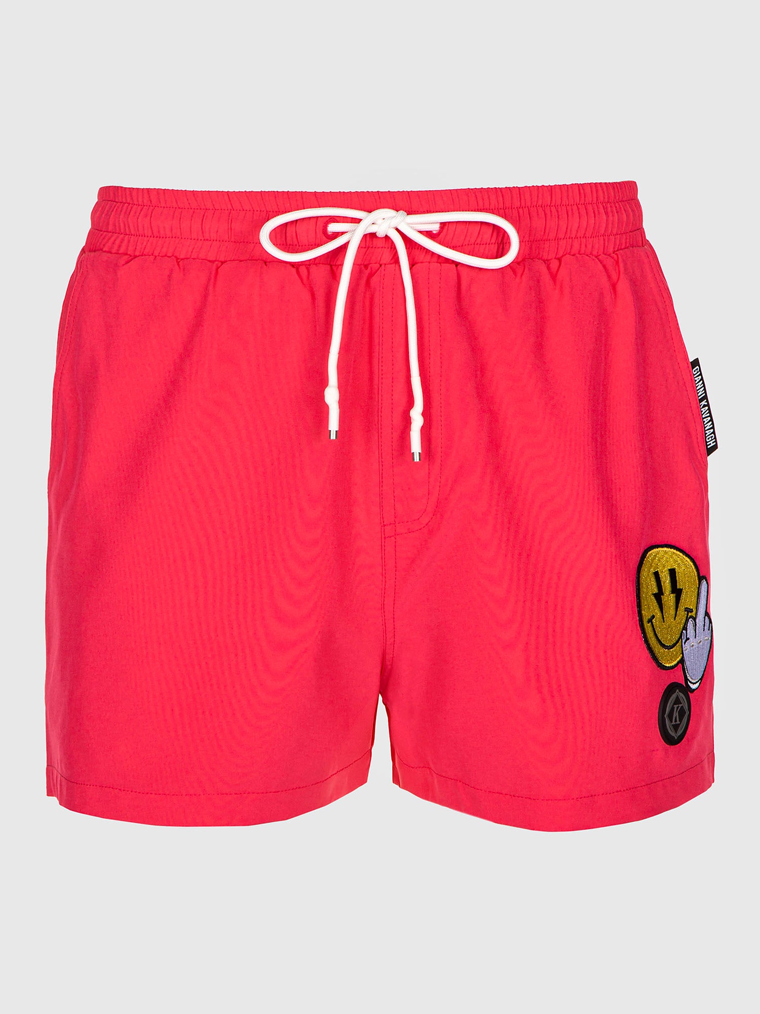 Pink Smiley Swimshorts